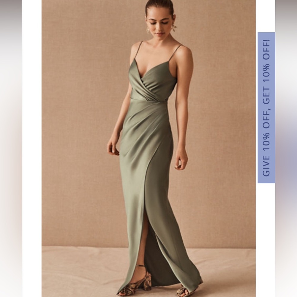 Freya Satin Charmeuse Dress